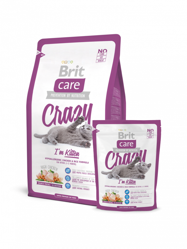 Brit Care Cat Crazy I'm Kitten